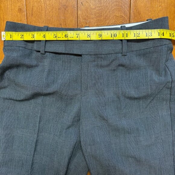 Banana Republic Jackson Fit Dress Pants Women Sz 0 Lined Wide Leg Career Work - Picture 8 of 10